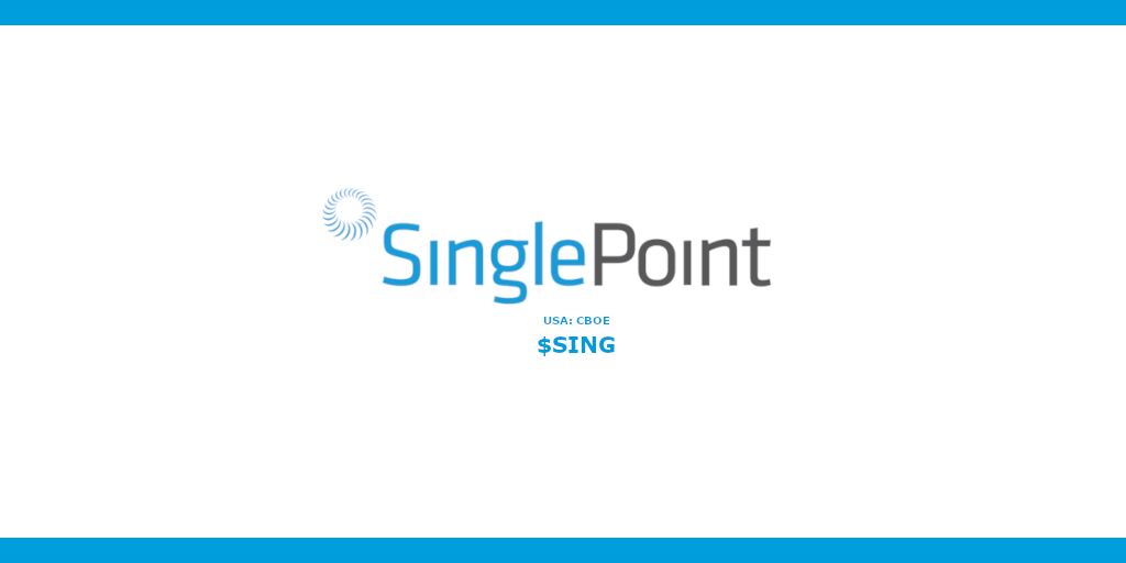 SinglePoint Inc. (CBOE: $SING) Could Surge In 2024, Capitalizing On Renewable Energy Efficiencies & Healthy Living Solutions
