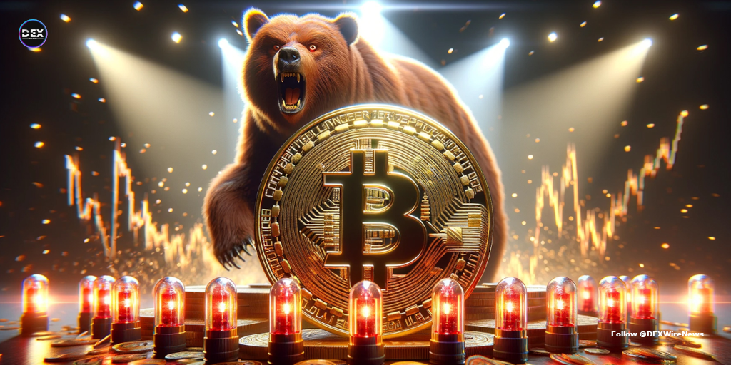 Crypto Market Update: Bitcoin (COIN: $BTC) Slumps to $66k on Friday Afternoon – Market Turns Bearish