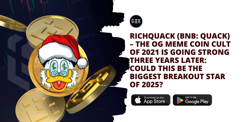 RichQuack (BNB: QUACK) – The OG Meme Coin Cult Of 2021 Is Going Strong Three Years Later: Could This Be The Biggest Breakout Star Of 2025?