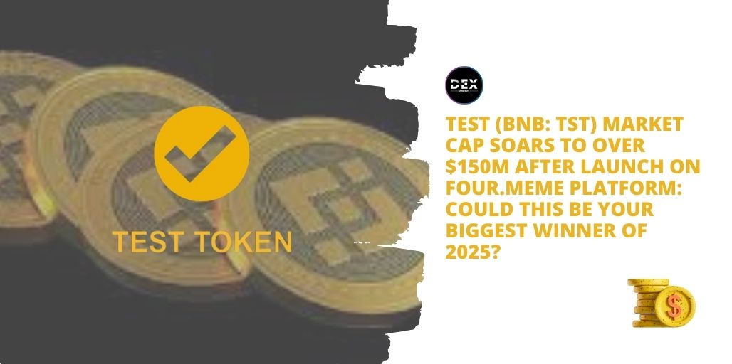 Test (BNB: TST) Market Cap Soars To Over $150M After Launch On Four.Meme Platform: Could This Be Your Biggest Winner Of 2025?