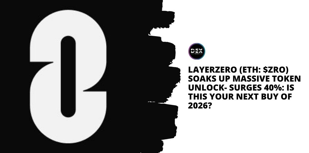 LayerZero (ETH: $ZRO) Soaks Up Massive Token Unlock, Surges 40%: Is This Your Next Buy of 2026?