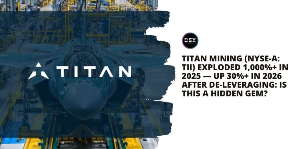 Titan Exploded Titan Mining (NYSE-A: $TII) Exploded 1,000%+ in 2025 — Up 30%+ In 2026 ...